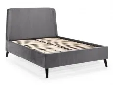 Julian Bowen Julian Bowen Frida Grey Velvet Bed Frame