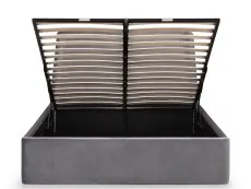 Julian Bowen Julian Bowen Frida Grey Velvet Ottoman Bed Frame