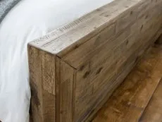 Julian Bowen Julian Bowen Hoxton Rustic 6ft Wooden Super King Size Bed Frame