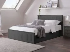 Julian Bowen Julian Bowen Maine Anthracite Wooden Ottoman Bed Frame