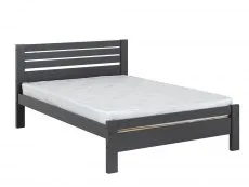 Seconique Seconique Toledo 4ft6 Double Grey Wooden Bed Frame
