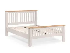 Julian Bowen Julian Bowen Richmond 4ft6 Double Grey Wooden Bed Frame