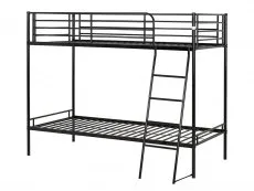 Seconique Seconique Brandon Black Metal Bunk Bed Frame