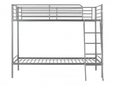 Seconique Seconique Brandon Silver Metal Bunk Bed Frame