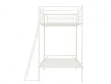 Seconique Seconique Brandon 3ft White Metal Bunk Bed Frame