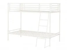 Seconique Seconique Brandon 3ft White Metal Bunk Bed Frame