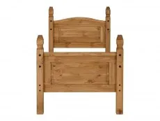Seconique Seconique Corona Wax Pine Wooden Bed Frame (High Footend)