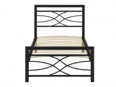 Seconique Seconique Kelly 3ft Single Black Metal Bed Frame