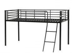 Seconique Seconique Kora Black Metal Mid Sleeper Bed Frame