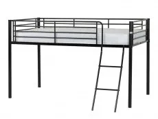 Seconique Seconique Kora Black Metal Mid Sleeper Bed Frame