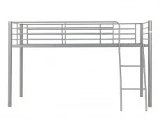 Seconique Seconique Kora Silver Metal Mid Sleeper Bed Frame
