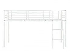 Seconique Seconique Kora White Metal Mid Sleeper Bed Frame