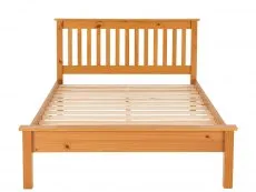 Seconique Seconique Monaco 4ft6 Double Antique Pine Wooden Bed Frame (Low Footened)