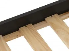 Seconique Seconique Monaco Grey and Oak Wooden Bed Frame (Low Footend)