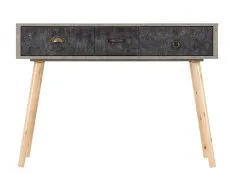 Seconique Seconique Nordic Concrete Effect 3 Drawer Console Table