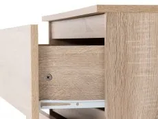 Seconique Seconique Malvern Sonoma Oak 4 Drawer Chest of Drawers