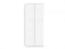 Seconique Seconique Malvern White 2 Door Double Wardrobe