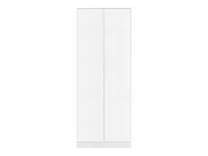 Seconique Seconique Malvern White 2 Door Double Wardrobe