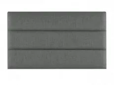 Shire Shire 3 Panel Horizontal Fabric Strutted Headboard