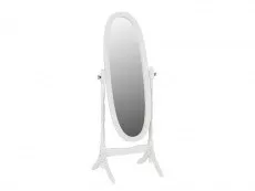 Seconique Seconique Contessa White Wooden Cheval Mirror