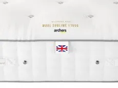 Millbrook Millbrook Wool Sublime Soft Pocket 11000 6ft Super King Size Mattress