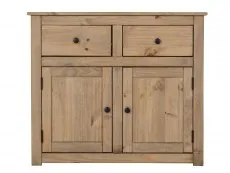 Seconique Seconique Panama Waxed Pine 2 Door 2 Drawer Sideboard