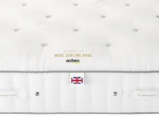 Millbrook Millbrook Wool Sublime Firm Pocket 8000 6ft Super King Size Divan Bed