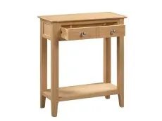 Julian Bowen Julian Bowen Cotswold Oak 1 Drawer Console Table