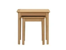 Julian Bowen Cotswold Oak Nest of Tables (Assembled)