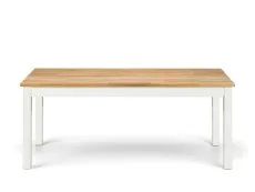 Julian Bowen Julian Bowen Coxmoor Ivory and Oak Coffee Table