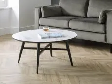 Julian Bowen Julian Bowen Firenze Marble Effect Coffee Table