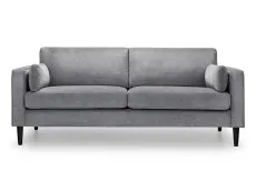 Julian Bowen Julian Bowen Hayward Grey Chenille 3 Seater Sofa