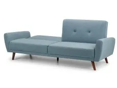 Julian Bowen Julian Bowen Monza Blue Linen Sofa Bed