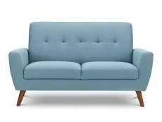 Julian Bowen Julian Bowen Monza Blue Linen 2 Seater Sofa