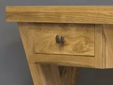 Honey B Honey B X Range 1 Drawer Oak Wooden Telephone Table (Assembled)