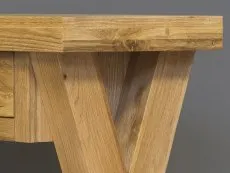 Honey B Honey B X Range 1 Drawer Oak Wooden Telephone Table (Assembled)