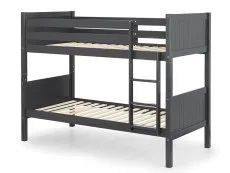 Julian Bowen Julian Bowen Bella 3ft Anthracite Wooden Bunk Bed Frame