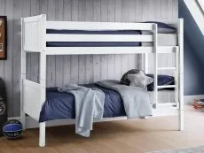 Julian Bowen Julian Bowen Bella 3ft White Wooden Bunk Bed Frame