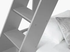 Julian Bowen Julian Bowen Domino Grey Wooden Triple Bunk Bed Frame