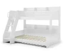 Julian Bowen Julian Bowen Domino White Wooden Triple Bunk Bed Frame