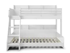 Julian Bowen Julian Bowen Domino 3ft plus 4ft White Wooden Bunk Bed Frame