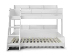 Julian Bowen Julian Bowen Domino White Wooden Triple Bunk Bed Frame