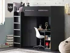 Julian Bowen Julian Bowen Hercules Anthracite High Sleeper Bed Frame