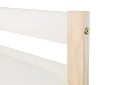 Julian Bowen Julian Bowen Nova White and Pine Wooden Bunk Bed Frame