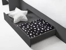 Julian Bowen Julian Bowen Orion Anthracite Wooden Triple Bunk Bed Frame