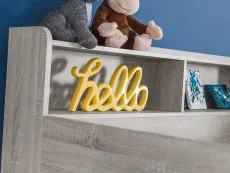 Julian Bowen Julian Bowen Orion Grey Oak Wooden Bunk Bed Frame