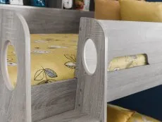 Julian Bowen Julian Bowen Orion Grey Oak Wooden Bunk Bed Frame