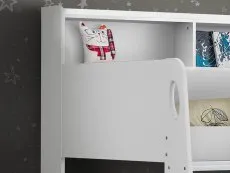 Julian Bowen Julian Bowen Orion White Wooden Bunk Bed Frame