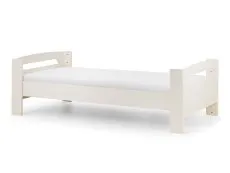 Julian Bowen Julian Bowen Pluto White Wooden Mid Sleeper Bed Frame