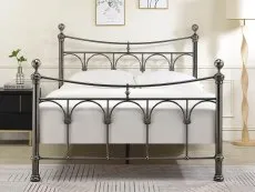 Limelight Gamma 6ft Super King Size Antique Nickel Metal Bed Frame